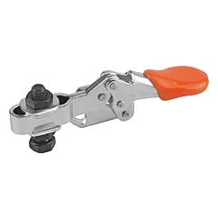 K0267 Kipp Toggle clamps mini horizontal with flat right foot