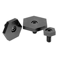 K0023 Kipp fixture edge clamps unequal hexagon