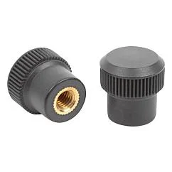 K0142 Kipp Knurled knobs