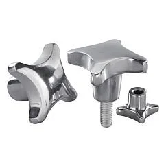 K0145 Kipp Palm grips aluminium, similar to DIN 6335