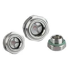 K0246 Kipp oil level sight glasses aluminium, glass window