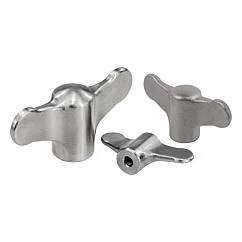 K0273 Kipp Wing grips internal thread, stainless steel
