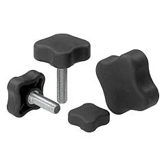 K0278 Kipp Four lobe grips flat