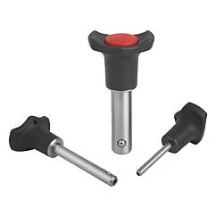 K0363 Kipp Ball lock pins self-locking