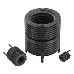 K0401 Kipp Threaded inserts with internal thread, self-locking
