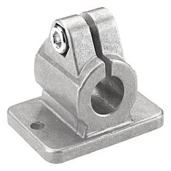 K0479 Kipp tube clamps, flange, aluminium