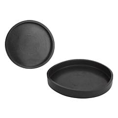 K0561 Kipp protective rubber caps for shallow pot magnets