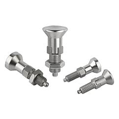 K0632 Kipp Indexing plungers stainless steel