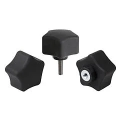 K0786 Kipp Five lobe grips ergonomic