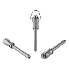 K0790 Kipp Ball lock pins, stainless steel with high shear strength