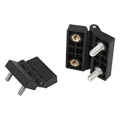 K1007 Kipp hinges plastic with bushes and fastening screws