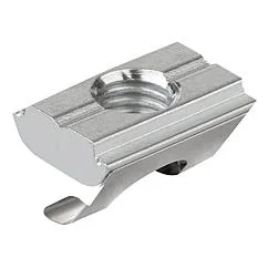 K1027 Kipp Slot nuts twist-in with spring Type B
