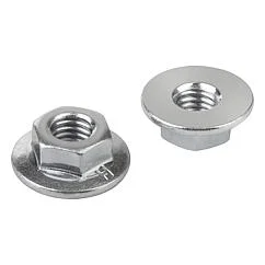 K1030 Kipp Hexagon nuts with flange