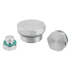 K1104 Kipp screw plugs aluminium