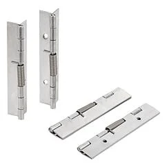 K1175 Kipp spring hinges steel, stainless steel or aluminium, 120 mm