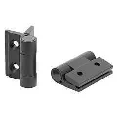 K1178 Kipp spring hinges aluminium profile, 0.2 Nm