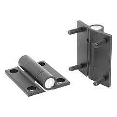 K1196 Kipp hinges aluminium, with adjustable friction