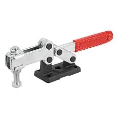 K1242 Toggle clamps horizontal heavy duty with adjustable clamping spindle