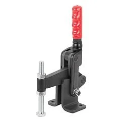 K1253 Toggle clamps vertical heavy-duty with fixed clamping spindle