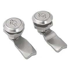 K1350 Kipp quarter-turn security locks, stainless steel