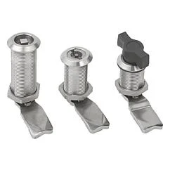 K1352 Kipp quarter-turn locks, stainless steel long version