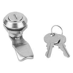 K1355 Kipp quarter-turn locks lockable, stainless steel