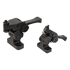 K0927 Kipp Swivel hold-down clamp, mini, with cam lever