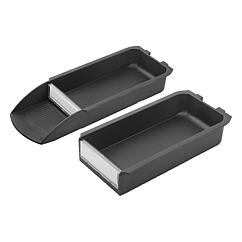 K1629 Kipp Clip-in bins, antistatic plastic, for type I and type B profile slots and mounting profiles