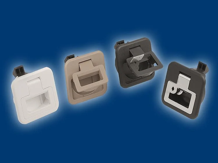 Kipp Plastic snap-in snap locks with grip - K1652
