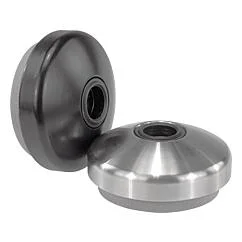 K0419 Kipp swivel feet plates with vibration absorption