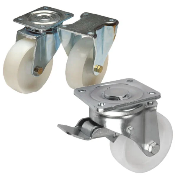 K1771 Kipp Swivel and fixed castors heavy-duty version