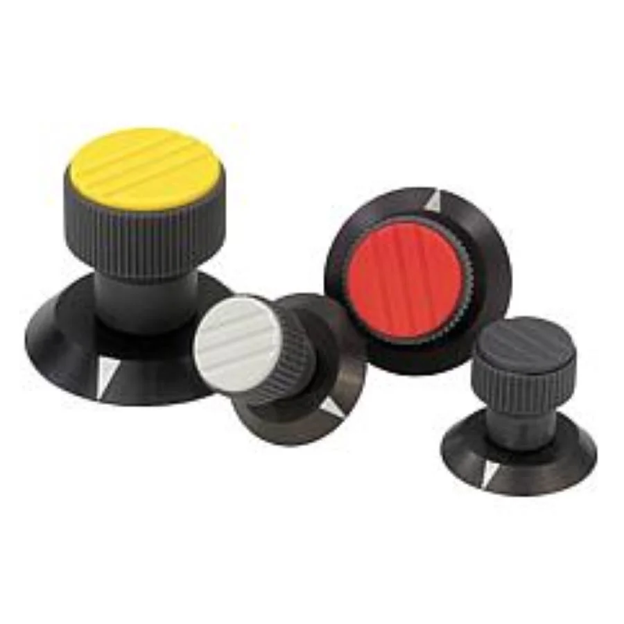 K0249 Kipp knurled knobs with arrow