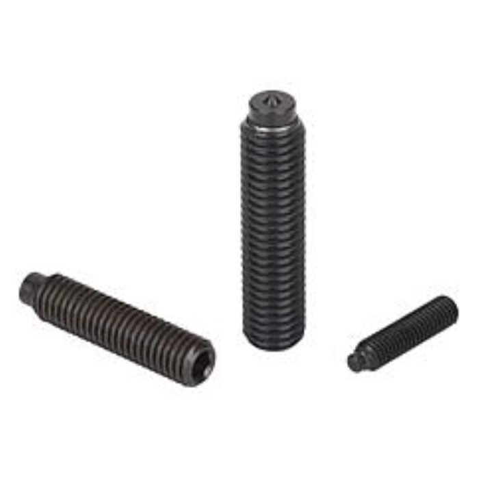 K0272 Kipp thrust screws with point