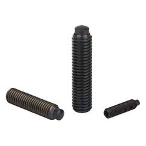 K0403 Kipp thrust screws with rounded half-dog point
