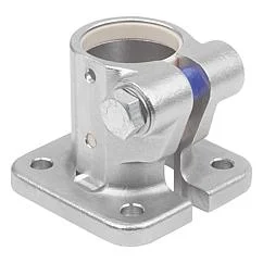 K0499 Kipp linear actuator connector clamps, stainless steel base