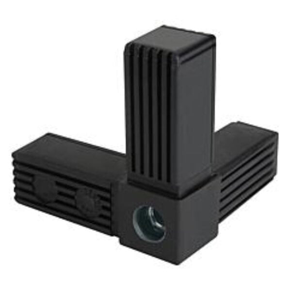 K0623 Kipp square tube connectors three-way with tapped hole