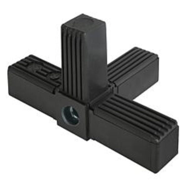 K0624 Kipp square tube connectors four-way with tapped hole