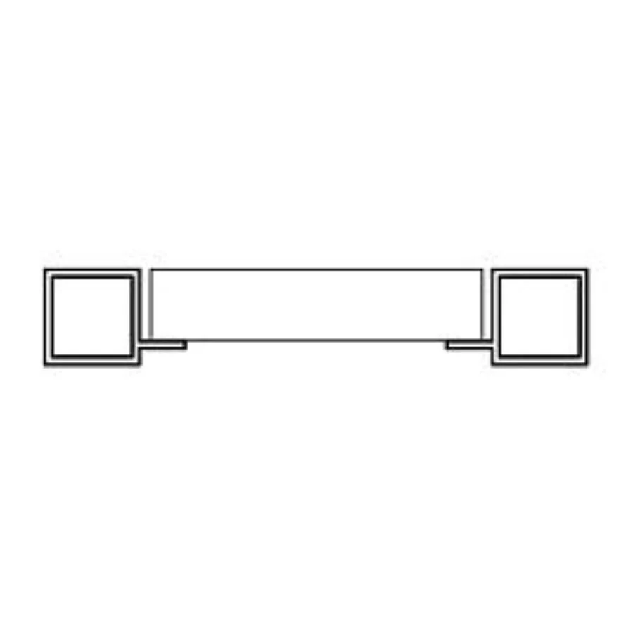 K0628 Kipp square tubes single-finned - Image 2