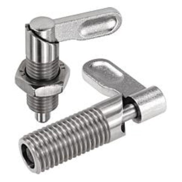K0637 Kipp cam-action indexing plungers stainless steel