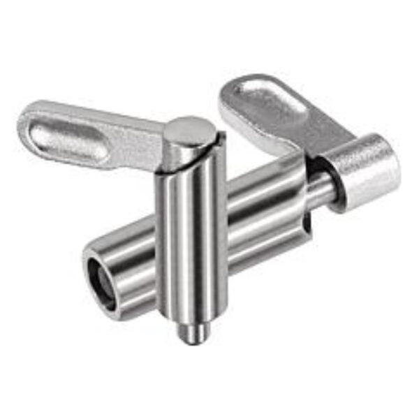 K0640 Kipp cam-action indexing plungers stainless stee;