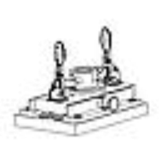K0661 Kipp horizontal antistatic toggle clamps with straight foot and adjustable clamping spindle - Image 5