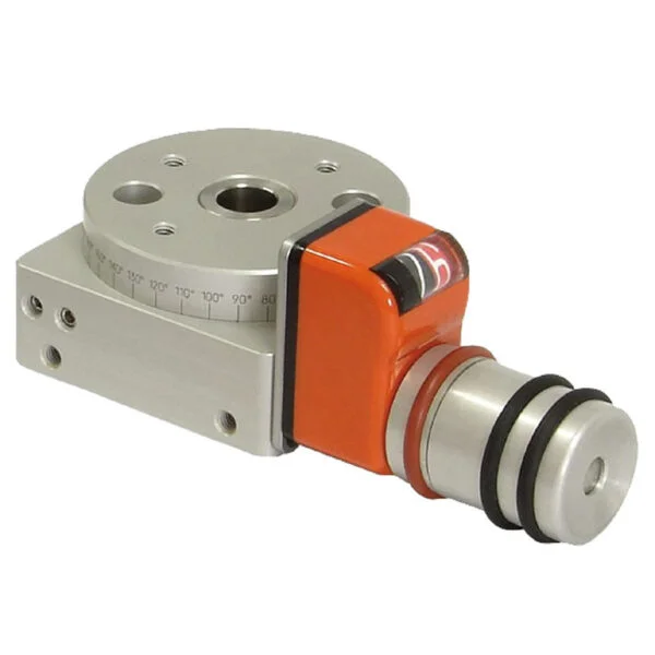 Norelem 21161 Rotary positioning stages with position indicators