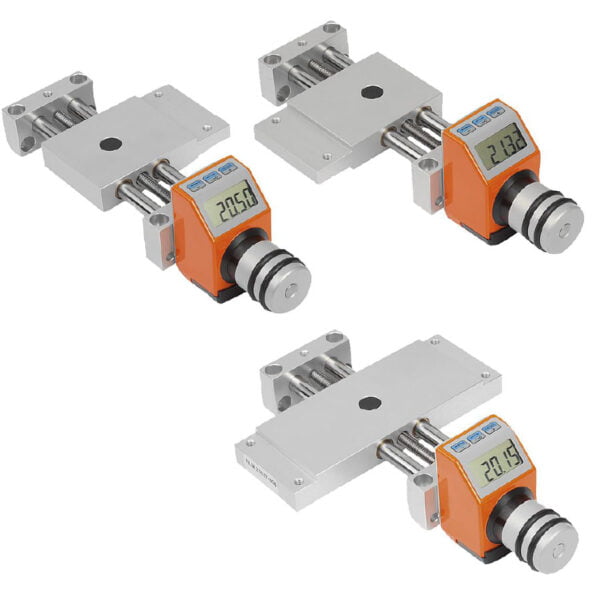 Norelem 21137 Cross slides, long with electronic position indicator