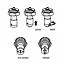 K1066 Kipp ball lock bushes with twist lock - Image 2