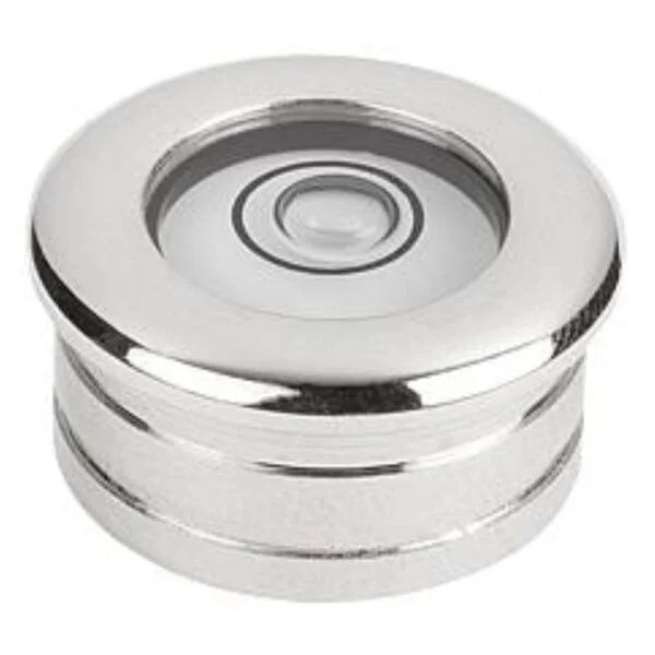 K1152 Kipp bullseye levels with bead-edged frame