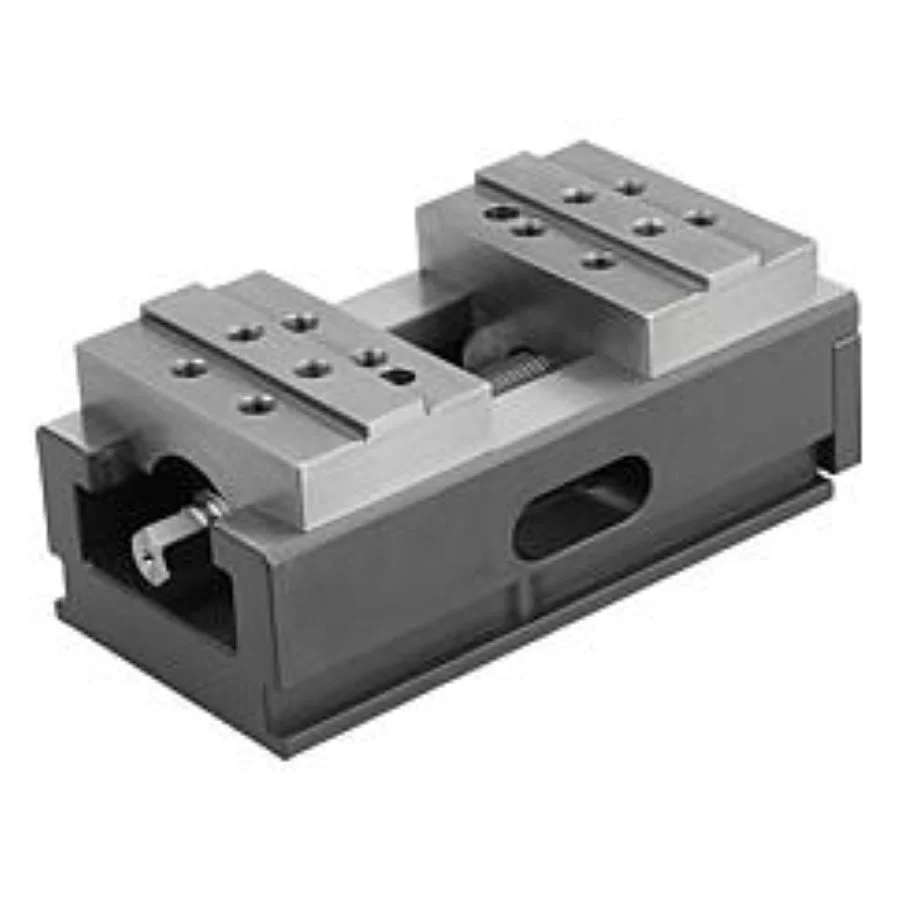 K1237 Kipp centric vices jaw width 80-125 mm