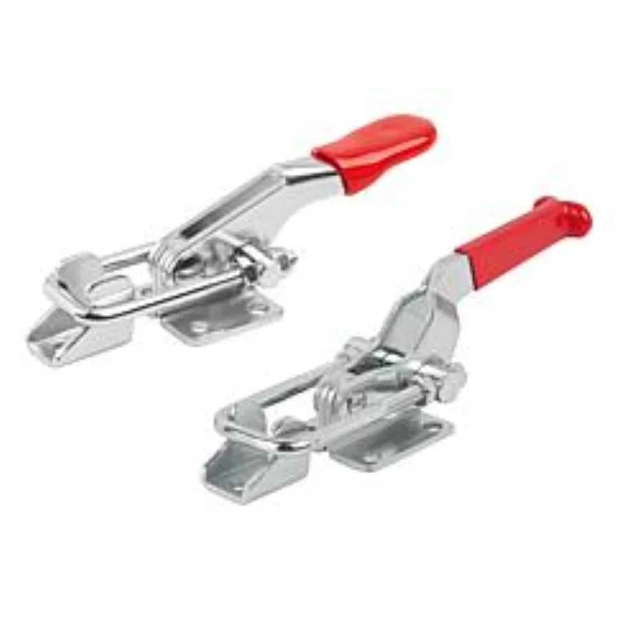 K1261 Kipp toggle clamps latch horizontal with catch plate