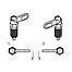 K1285 Kipp cam-action indexing plungers with stop, stainless steel - Image 2