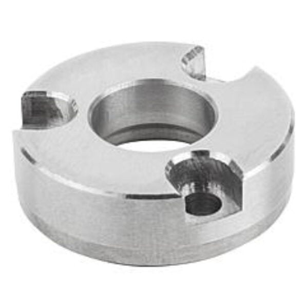 K1477 Kipp locating bushes, stainless steel Form B (screwed down from front)