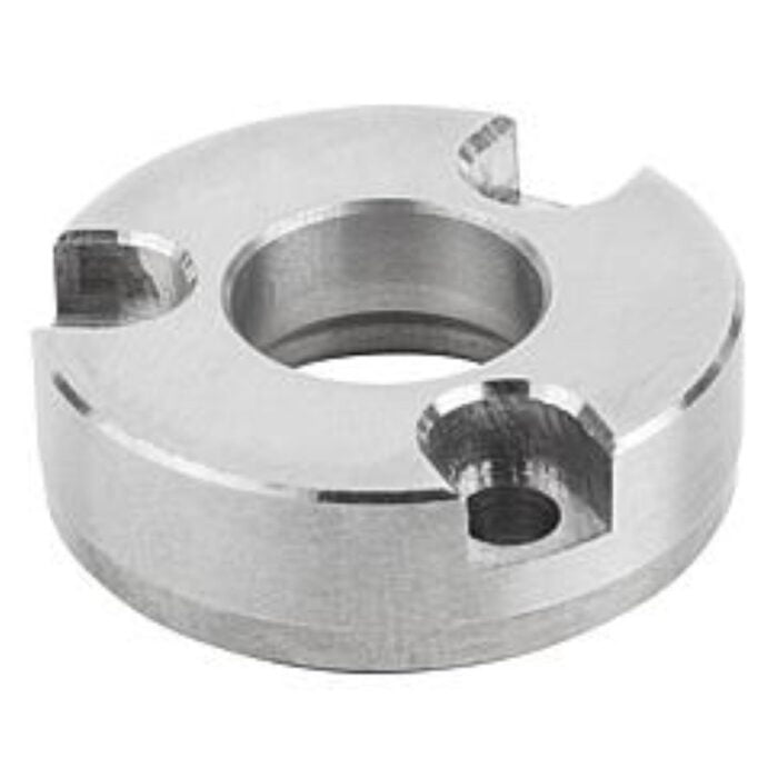 K1477 Kipp locating bushes, stainless steel Form B (screwed down from front)